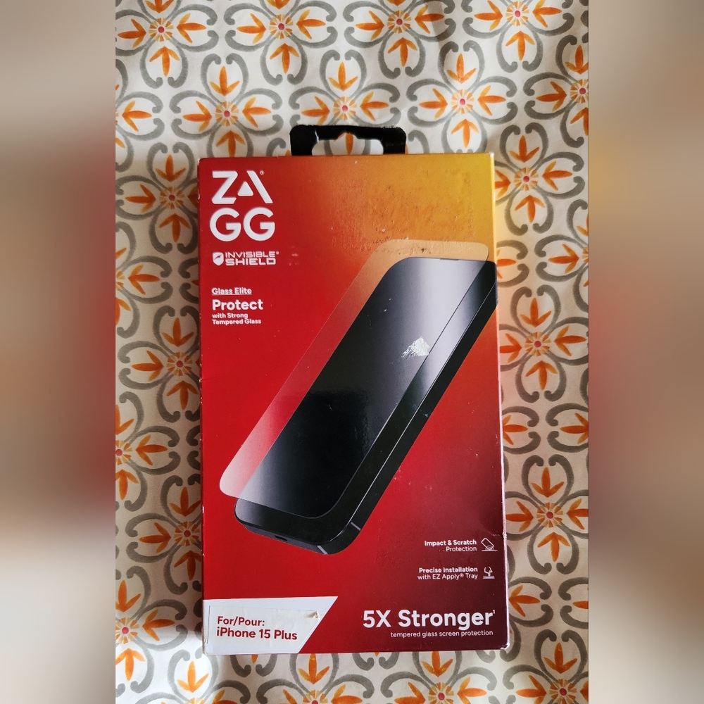Zagg Glass Elite Protect for iPhone 15 Plus
